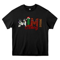 Black mimi claus Heavy Core Tee - BarkalooDesign