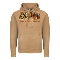 Peace Love Dachshund Vintage Hoodie | Teevron