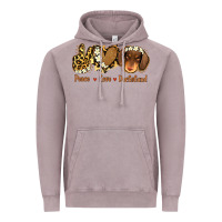 Vintage Zinc Peace Love Dachshund Vintage Hoodie - Jasminsmagicworld
