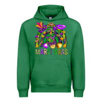 Emerald Mardi Gras Rainbow Urban Hoodie - BundleAndBundleShop