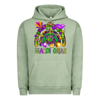 Pigment Oil Green Mardi Gras Rainbow Urban Hoodie - BundleAndBundleShop