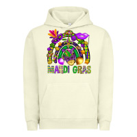 Pigment Pistachio Mardi Gras Rainbow Urban Hoodie - BundleAndBundleShop