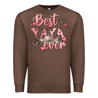 Chestnut best yaya ever mother's day Premium Sweatshirt - CowGirlArtShop