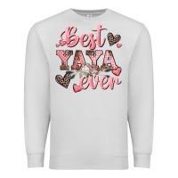 Dove Grey best yaya ever mother's day Premium Sweatshirt - CowGirlArtShop