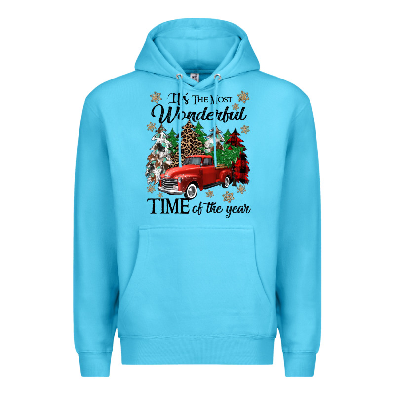 Its The Most Wonderful Time Of The Year Premium Hoodie by CowGirlArtShop | Teevron