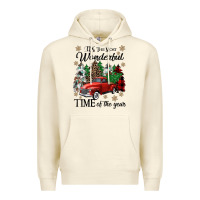 Sandshell its the most wonderful time of the year Premium Hoodie - CowGirlArtShop