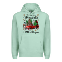Seafoam its the most wonderful time of the year Premium Hoodie - CowGirlArtShop