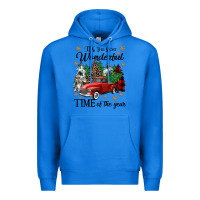 True Royal its the most wonderful time of the year Premium Hoodie - CowGirlArtShop