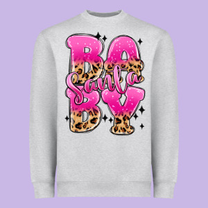 Santa Baby Heavyweight Sweatshirt Designed By Maliassmallbusiness