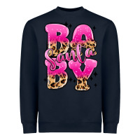 Navy santa baby Heavyweight Sweatshirt - MaliasSmallBusiness