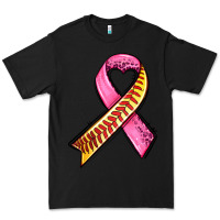 Black breast cancer sport ribbons Premium Tee - AdoDesignShop