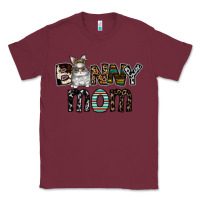 Burgundy bunny mom Classic Tee - CowhideDigitalArt