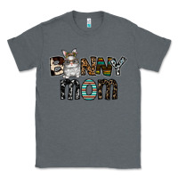 Charcoal Heather bunny mom Classic Tee - CowhideDigitalArt
