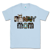 Dusty Blue bunny mom Classic Tee - CowhideDigitalArt