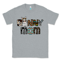 Heather Grey bunny mom Classic Tee - CowhideDigitalArt