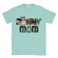 Seafoam bunny mom Classic Tee - CowhideDigitalArt
