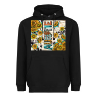 Black auntie with lightning bolt Heavyweight Hoodie - TumblerDesignByShophia