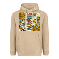Mushroom auntie with lightning bolt Heavyweight Hoodie - TumblerDesignByShophia
