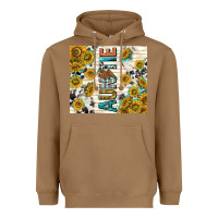 Toasted Coconut auntie with lightning bolt Heavyweight Hoodie - TumblerDesignByShophia