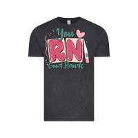 Vintage Black you rn good hands registered nurse Vintage Tee - MaliasSmallBusiness