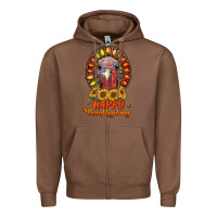 Chestnut happy thanksgiving gemstone Zipper Hoodie - RanaPortraitStore