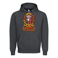 Smoke happy thanksgiving gemstone Zipper Hoodie - RanaPortraitStore