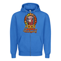 True Royal happy thanksgiving gemstone Zipper Hoodie - RanaPortraitStore