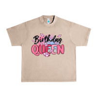 French Oak birthday queen Urban Heavy Tee - MaliasSmallBusiness