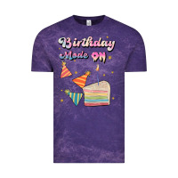 Cloud Purple birthday mode on Vintage Tee - JahusDesignShop
