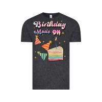 Vintage Black birthday mode on Vintage Tee - JahusDesignShop