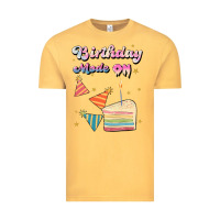 Vintage Mustard birthday mode on Vintage Tee - JahusDesignShop