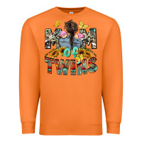 Carrot mom of twins girls mother's day Premium Sweatshirt - CowGirlArtShop