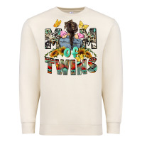 Sandshell mom of twins girls mother's day Premium Sweatshirt - CowGirlArtShop