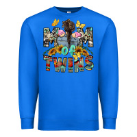 True Royal mom of twins girls mother's day Premium Sweatshirt - CowGirlArtShop