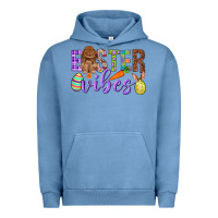 Pigment Pebble Blue Easter Vibes Urban Hoodie - BundleAndBundleShop