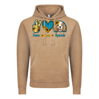 Vintage Coffee Peace Love Cocker Spaniel Vintage Hoodie - Jasminsmagicworld
