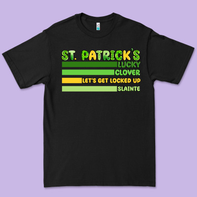 St. Patricks Lucky Clover  Artiststas Premium Tee Designed By Artiststas