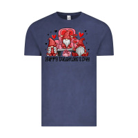 Vintage Denim happy valentine's day Vintage Tee - MaliasSmallBusiness