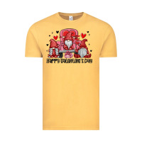 Vintage Mustard happy valentine's day Vintage Tee - MaliasSmallBusiness