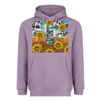 Lavender aunt sunflower leopard glitter Heavyweight Hoodie - TumblerDesignByShophia