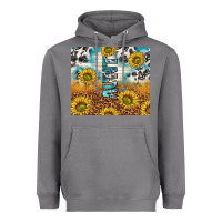 Storm aunt sunflower leopard glitter Heavyweight Hoodie - TumblerDesignByShophia