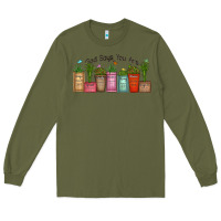 Army Green god says you are unique Long Sleeve Tee - MaliasSmallBusiness