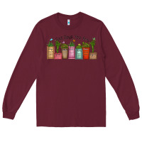 Burgundy god says you are unique Long Sleeve Tee - MaliasSmallBusiness