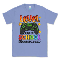 Colony Blue level 100 days of school completed Classic Tee - MaliasSmallBusiness
