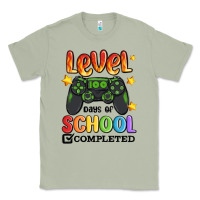 Matcha level 100 days of school completed Classic Tee - MaliasSmallBusiness