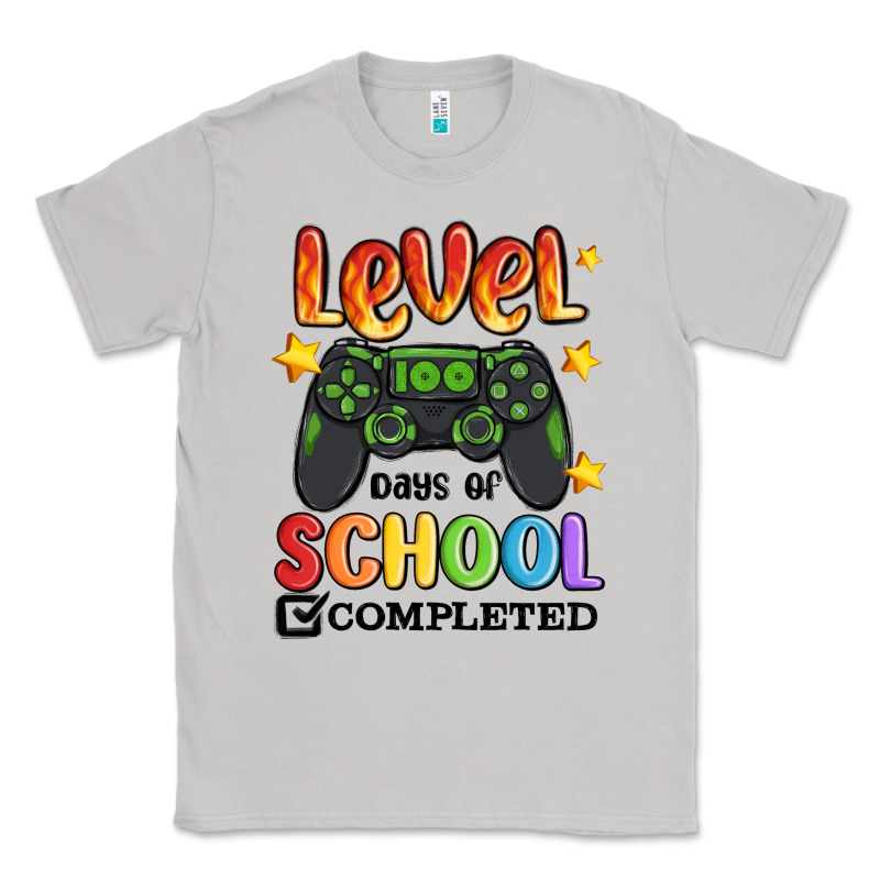 Level 100 Days Of School Completed Classic Tee by MaliasSmallBusiness | Teevron