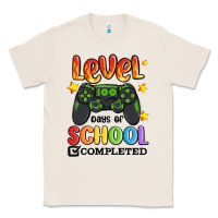 Natural level 100 days of school completed Classic Tee - MaliasSmallBusiness