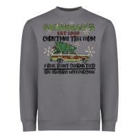 Storm christmas tree farm Heavyweight Sweatshirt - MaliasSmallBusiness