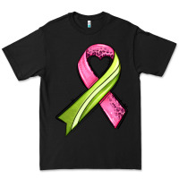 Black breast cancer sport ribbons Premium Tee - AdoDesignShop