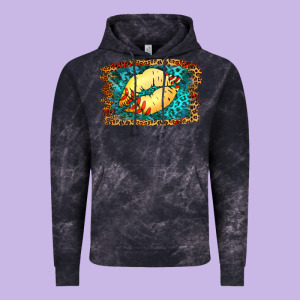 Softball Lips Vintage Hoodie Designed By Jasminsmagicworld